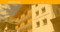 Desktop Screenshot of garni-reutlingen.com